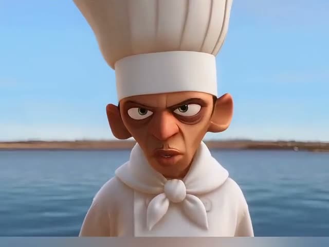 Raindance AI: the head chef from Ratatouille sings “Raindance” by the sea