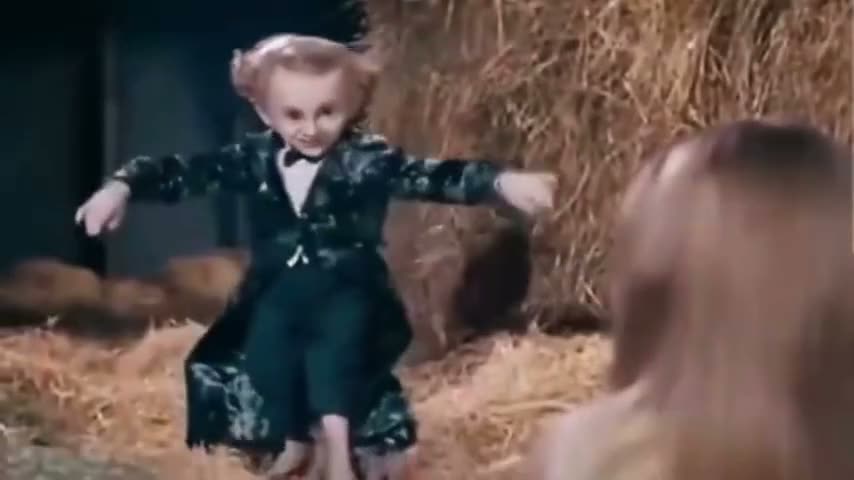 The original Rumpelstiltskin tip toe meme: the AI clip set to “Tip Toeing in My Jordans”
